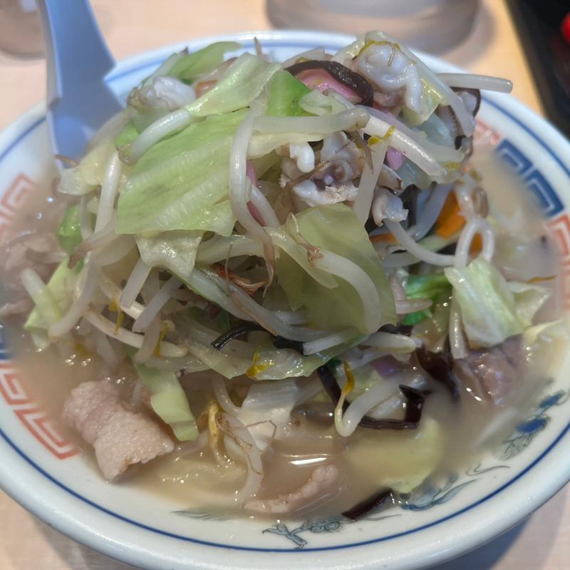 長崎ちゃんぽん野菜追加(長崎亭 薬院店)