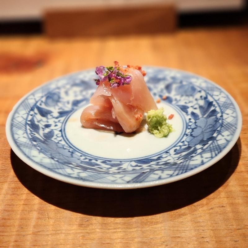 むね肉の昆布締め(永来権)