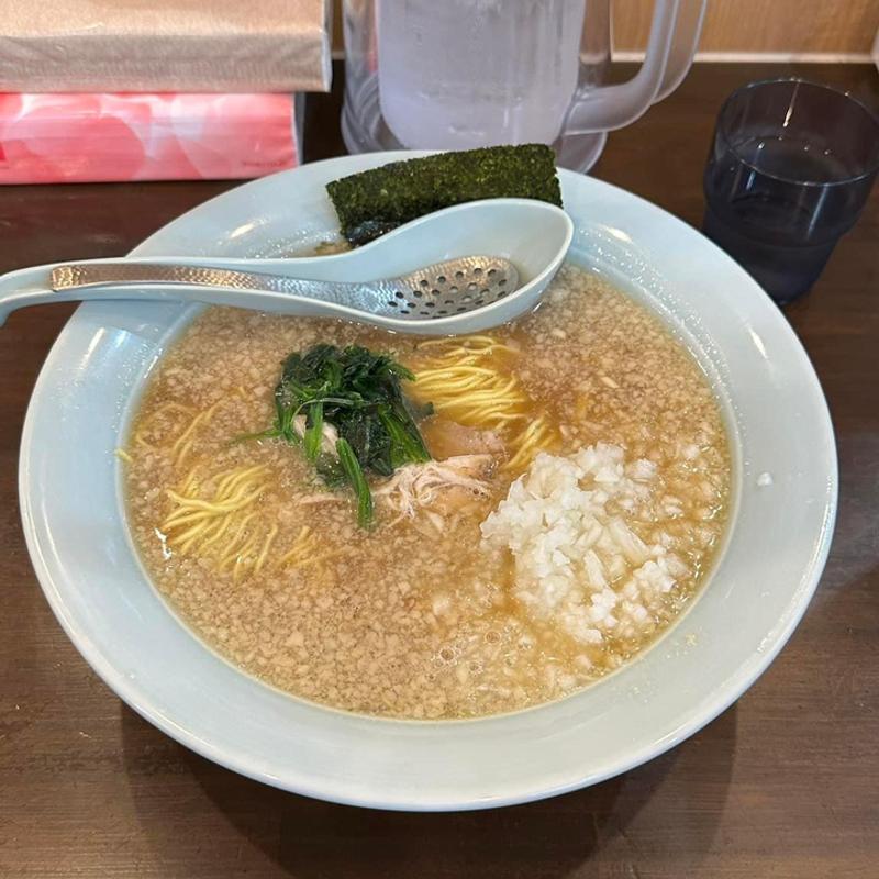 玉ねぎラーメン 1.5玉(椿ラーメンショップ 川北店)