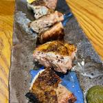 鶏モモ網焼き　塩
