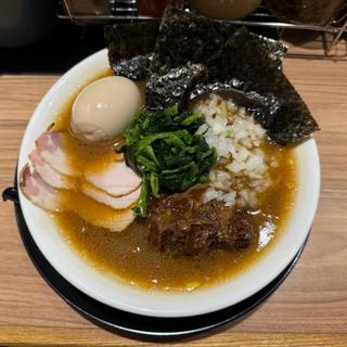 味玉焦がし醤油豚骨Noodle(麺FACTORY JAWS 4th)