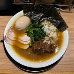 味玉焦がし醤油豚骨Noodle(麺FACTORY JAWS 4th)