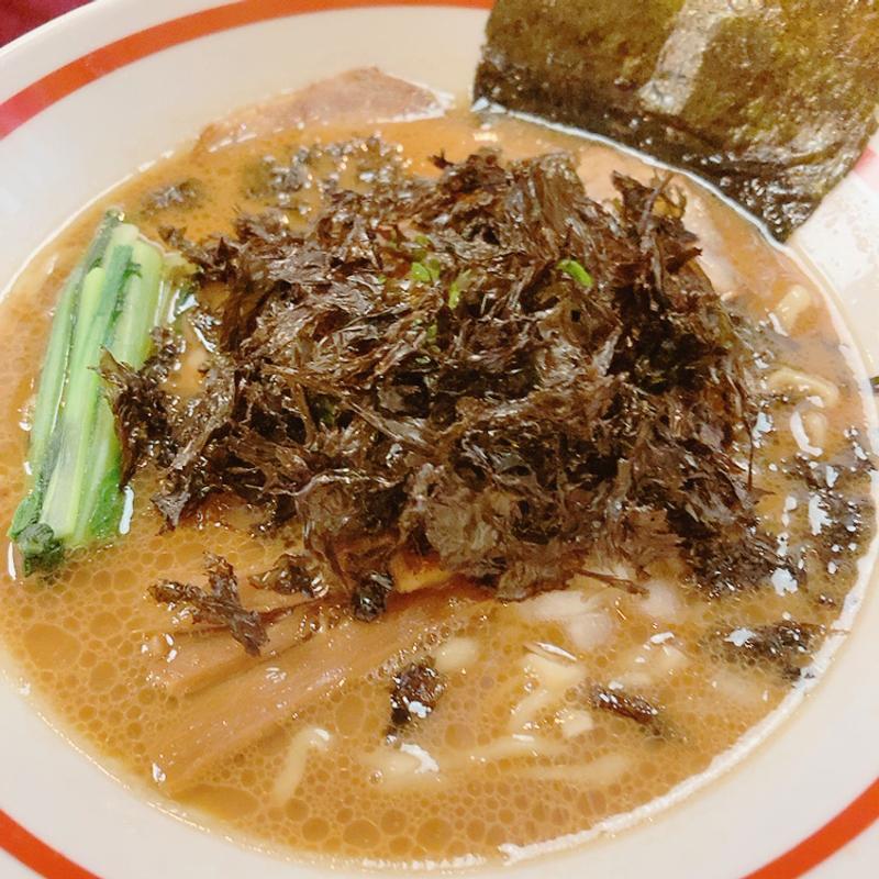 黒バラ海苔ラーメン(ラーメン階杉 広島八丁堀店)