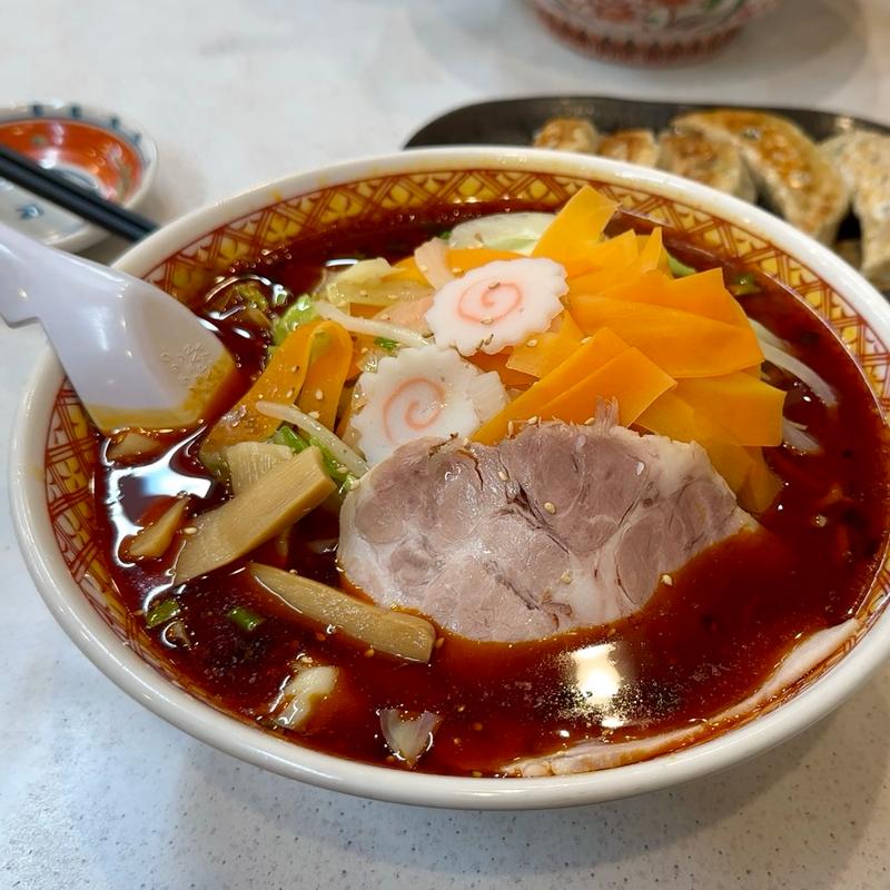 辛味噌野菜ラーメン 7辛(めん丸 曳舟店)