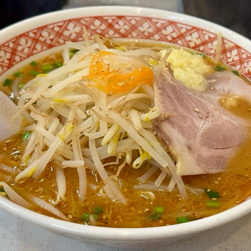 味噌にんにくラーメン(めん丸 曳舟店)