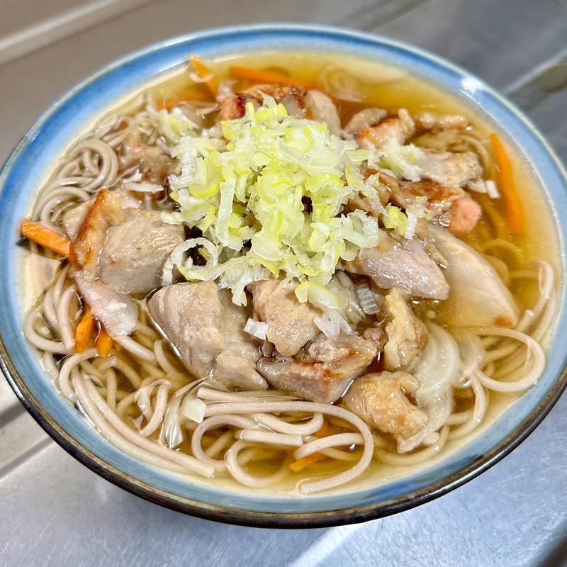 漬けまぐろ竜田揚げそば(ベルクス 東墨田店)