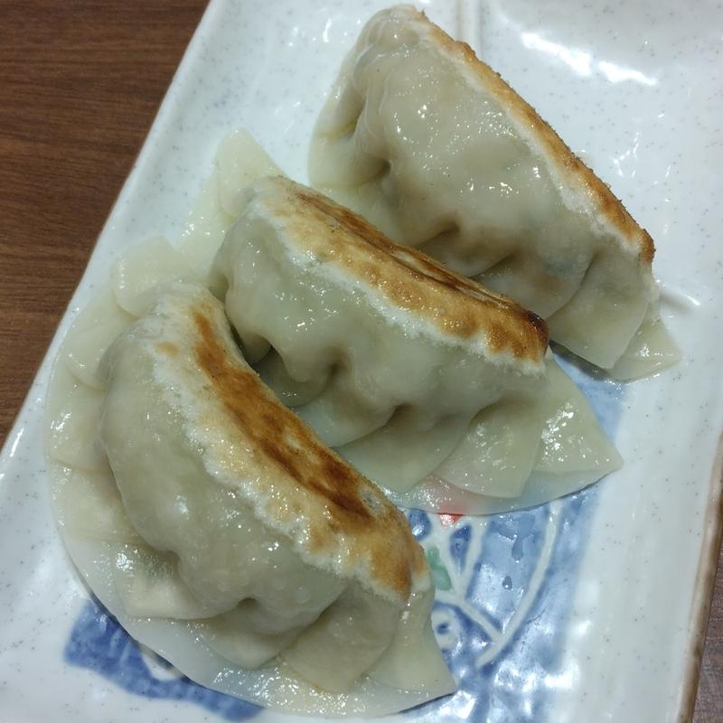 半ギョーザ(中華食堂かどや)