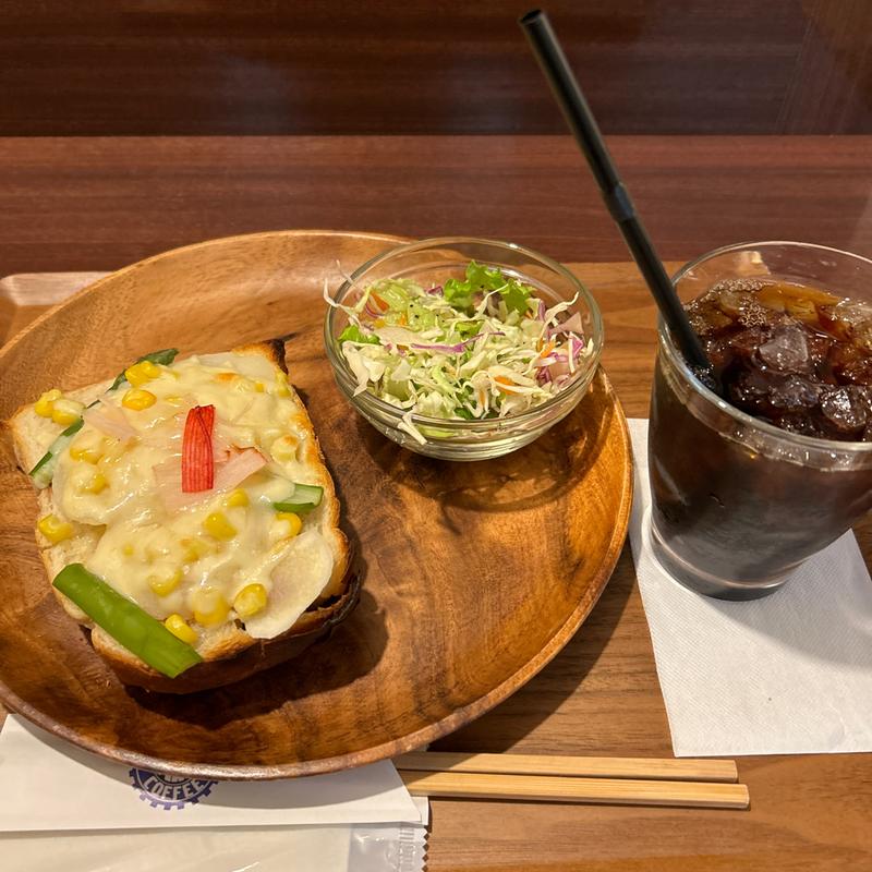 北海道トーストセット(マルセイコーヒー)