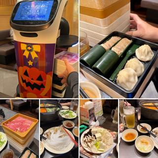 厳選赤城山麓豚&牛みすじディナー(しゃぶ葉 東向島店)