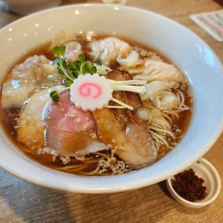 醤油ワンタン麺(麺屋 木ノ下)