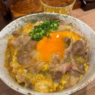 牛丼(親子丼専門店〇勝)