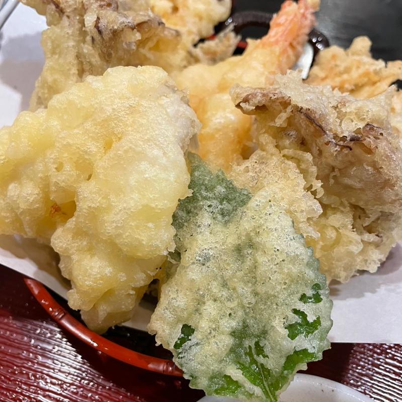 天ぷらもりあわせ(日本蕎麦 笹吟)