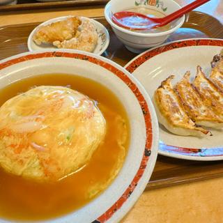 天津飯セット(餃子の王将 外環富田林店)