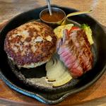 コンビ赤身和牛コンビハンバーグ増量(津の田ミート 茨木店)