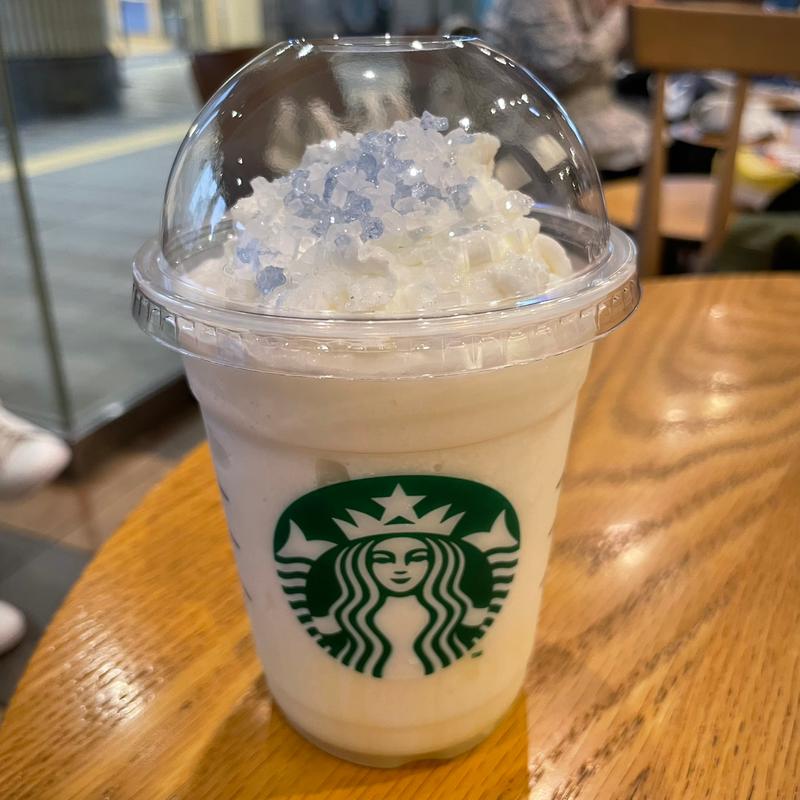 マカダミア ホワイトスノー チョコレート フラペチーノ(スターバックスコーヒー 大泉学園ゆめりあフェンテ店)