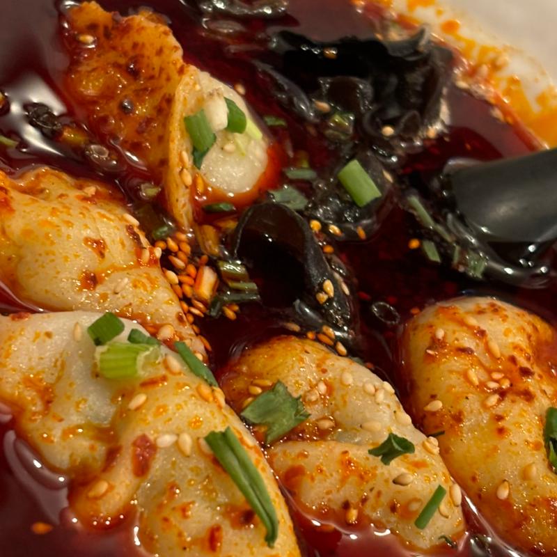 紅油水餃子(中国家庭料理 楊 2号店)