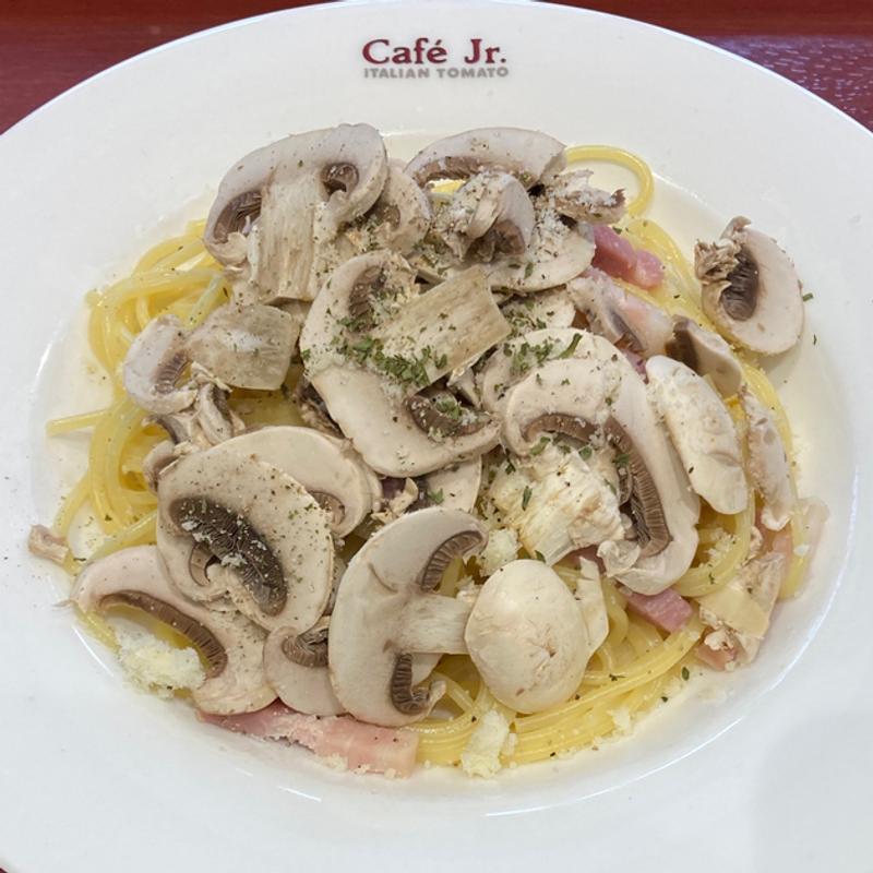 生マッシュルームクリームパスタ(イタリアントマトカフェジュニア 仙台一番町通り店 )