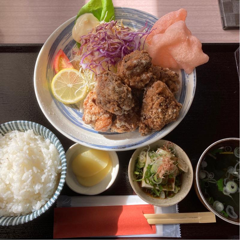 からあげ定食　大　6個(お食事処 すずきや)