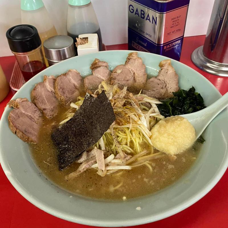 ネギチャーシュー麺 中盛り(ラーメンショップ 岡津町店 )
