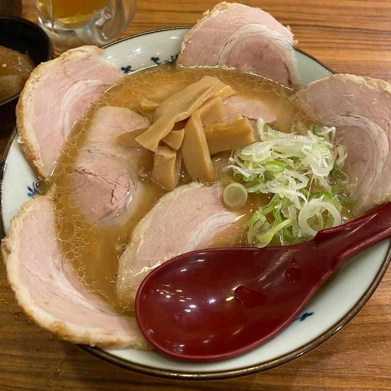 鬼肉醤油汁そば(景虎製麺所)