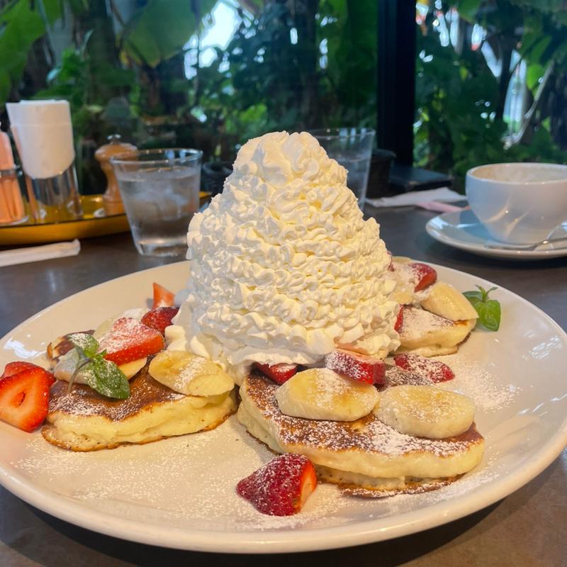 ストロベリー＆バナナパンケーキ(コナズ珈琲　所沢店)