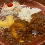 チーズカレーバーグディッシュMサイズ(びっくりドンキー狛江店)