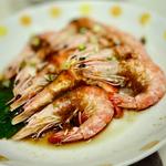 バナナメイエビ黒酢風味