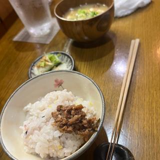〆のご飯セット(よもぎ)