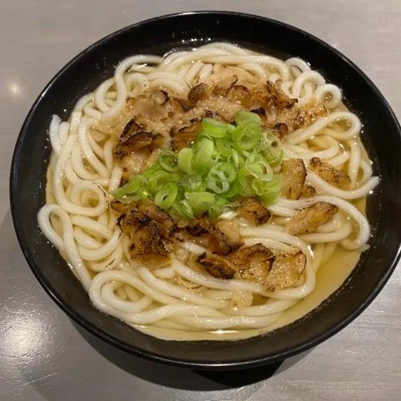 かすうどん(朝うどん／Breakfast Udon)