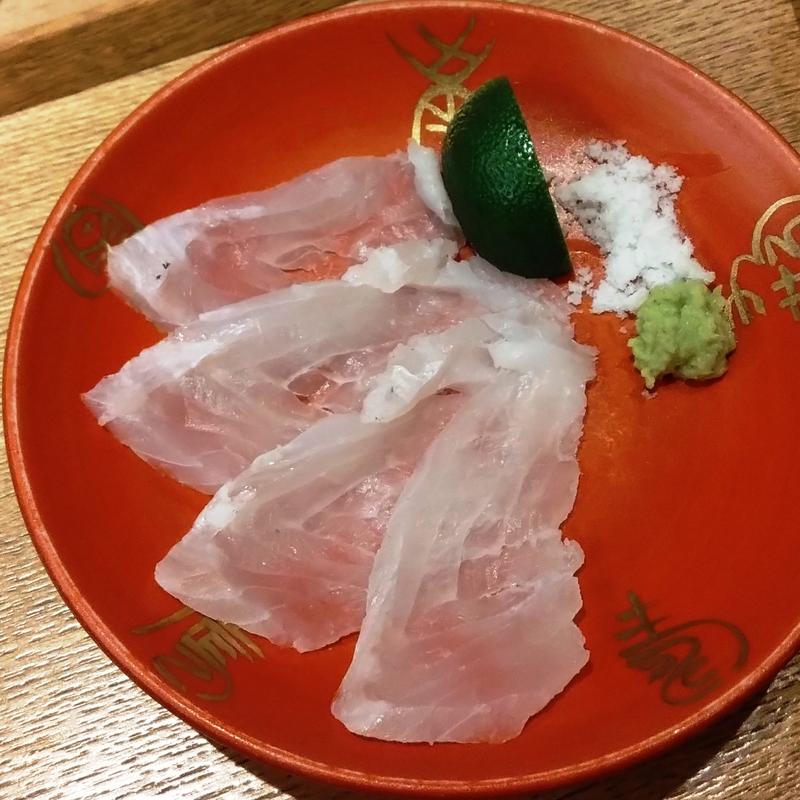 あらの刺身(酒肆 あま乃)