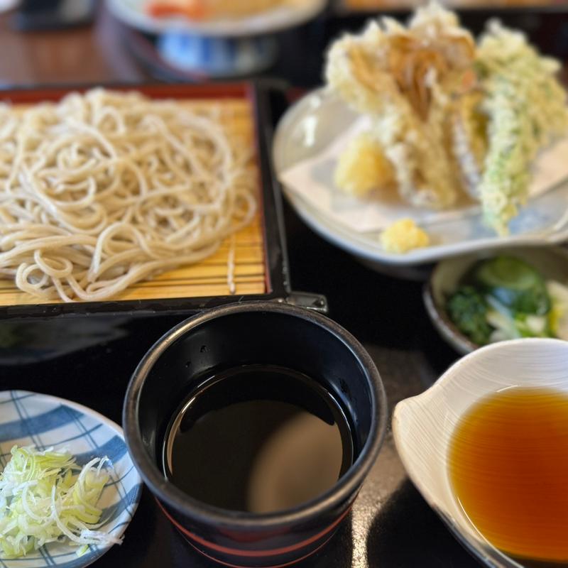 天ざる(山都 そば処 萬長 （やまと そばどころ まんちょう）)