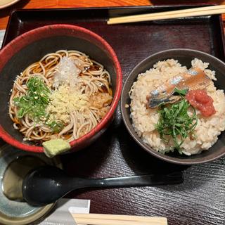 秋刀魚ご飯