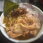 白バイ貝10kg100SP、大盛り、つけ玉(一条流がんこ総本家分家荒木町)