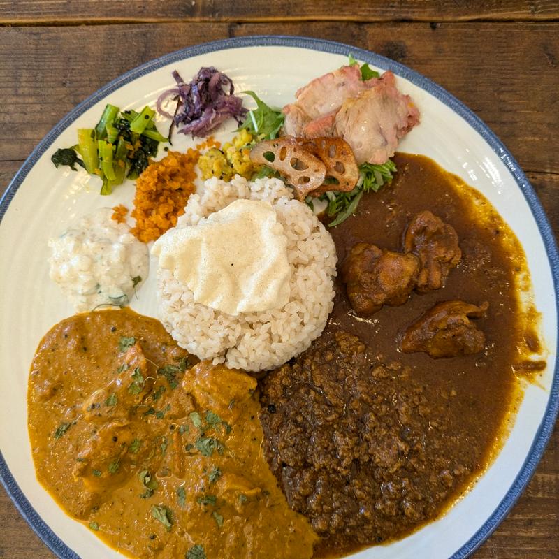 四周年記念プレート(こっそりカレー)