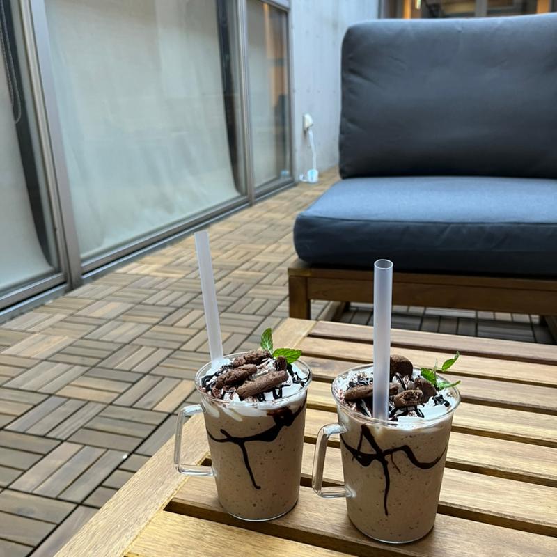 チョコチップクッキーフラッペ(Blue Blue ブルーブルー)