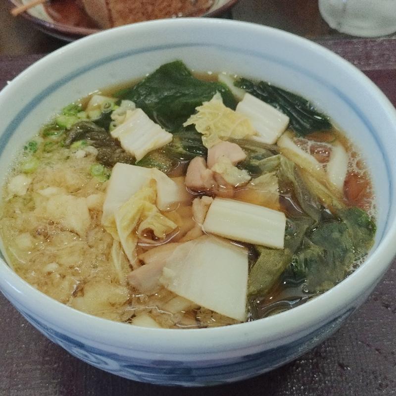 かけ(手打ちうどん鳴子屋)