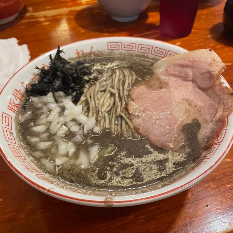 セメント煮干し(豚骨らーめん れん )