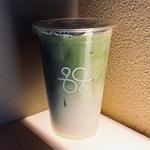 宇治抹茶ラテ アイス(SWAY COFFEE ROASTER KANAZAWA KENROKU-MACHI CAFE)