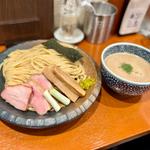 鴨白湯つけ麺(武壱)