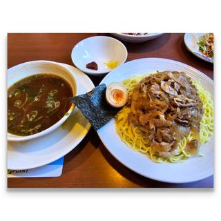 肉盛りつけ麺＋麺特盛＋肉2倍(バーミヤン 船橋本中山店)