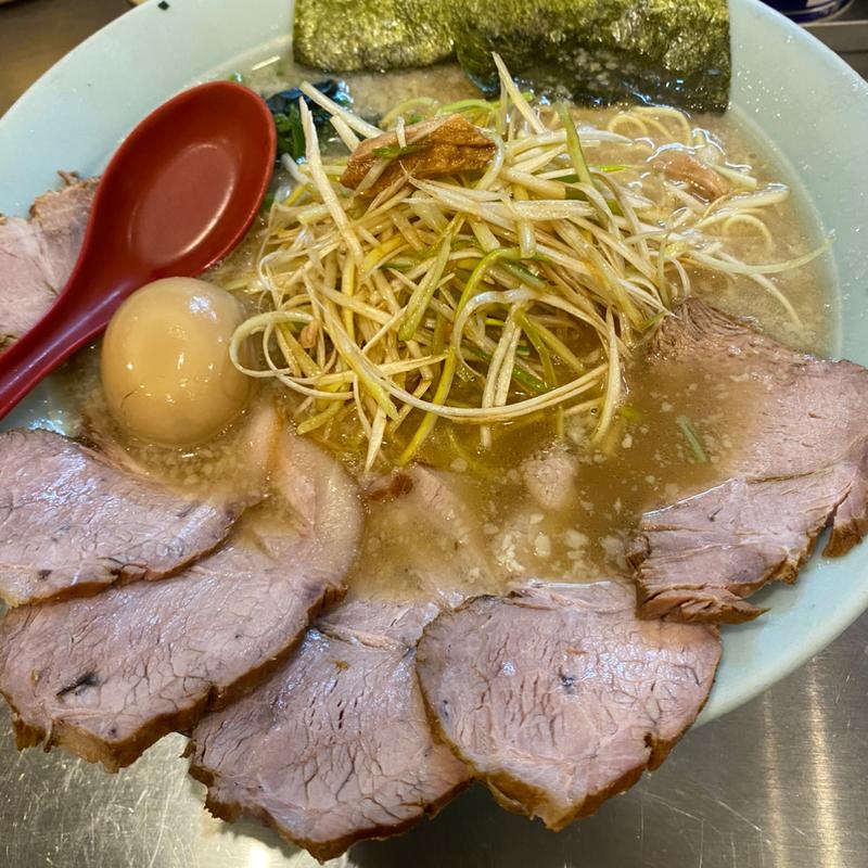 ネギチャーシュー麺　中(ラーメンショップ椿 ひたち野うしく店 )