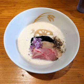 赤鶏泡白湯らーめん