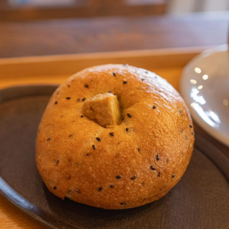 薩摩芋のベーグル(大六珈琲 Dairoku coffee)