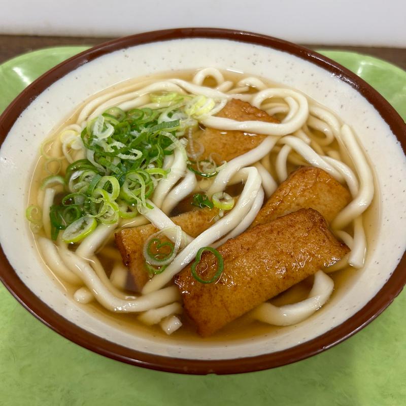 天ぷらうどん(三角茶屋豊吉うどん JR宮崎店 （さんかくちゃやとよきちうどん）)