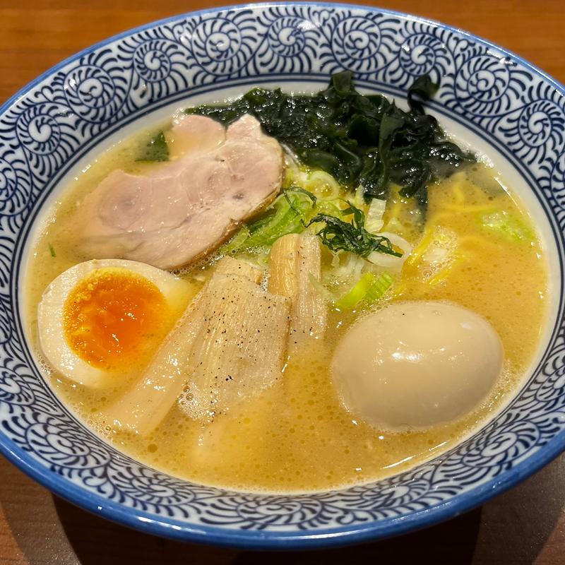 塩ラーメン(久楽北海道らーめん奥原流 久楽 本店)