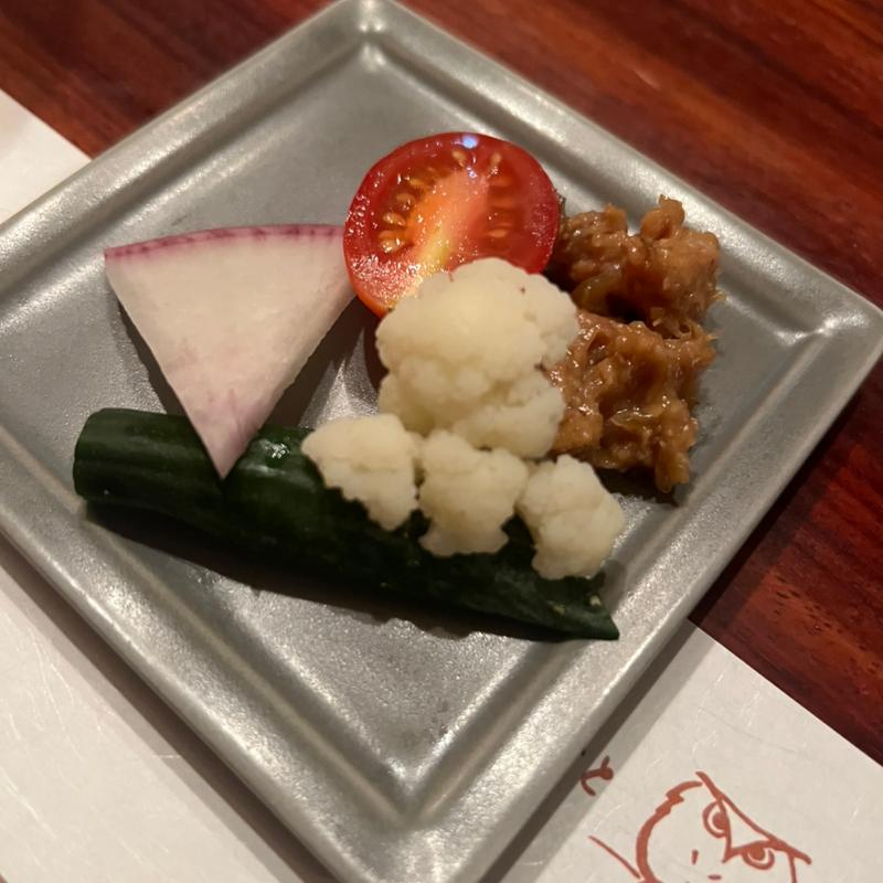 お通し(DININGあじと )