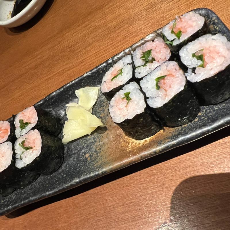 梅しそ巻き(寿し炉端喜多郎寿し)