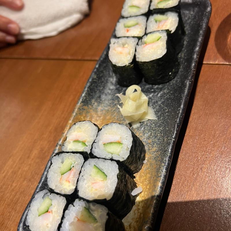 エビマヨ巻き(寿し炉端喜多郎寿し)