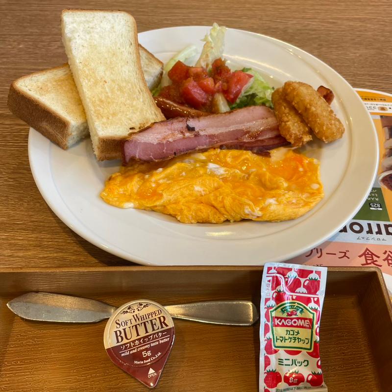 茜美人のスクランブルモーニング(ココス 鎌倉大船店)