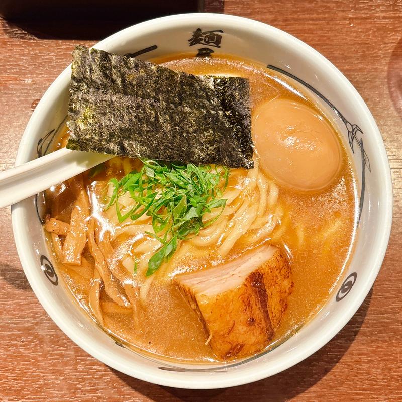 味玉ら〜麺(あっさり) 並(創始麺屋武蔵)